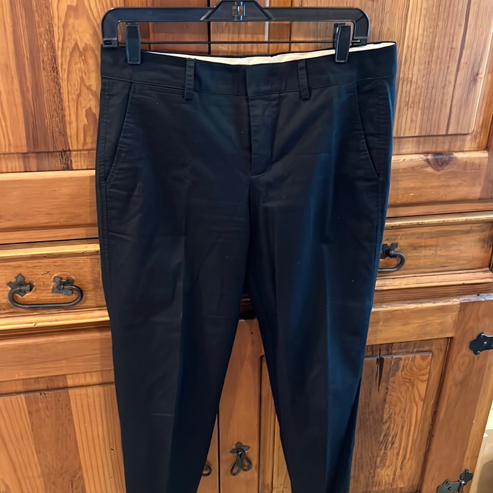 Vince black Cotton trouser size 8